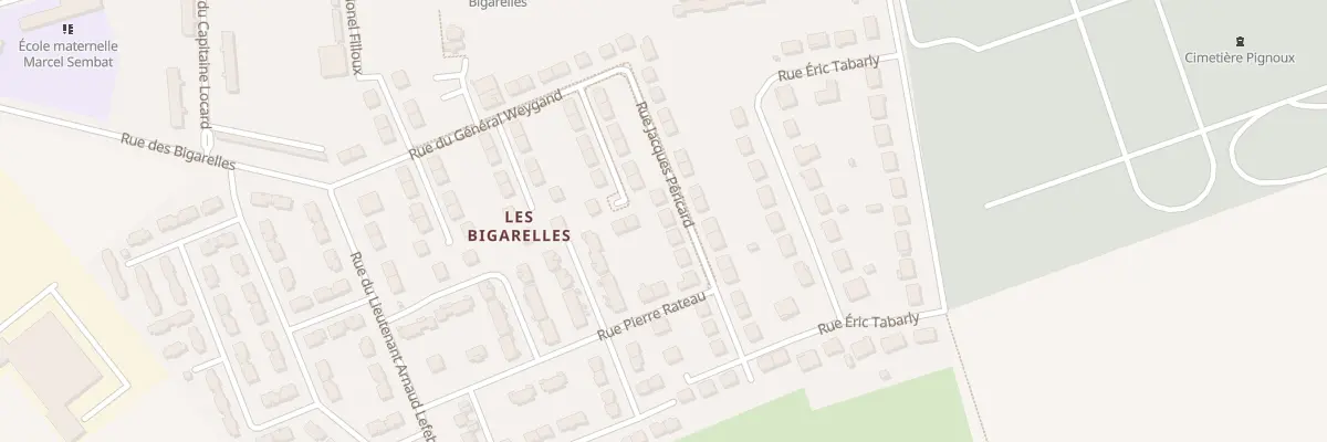 Plan du 16 Rue Jacques Péricard à Bourges