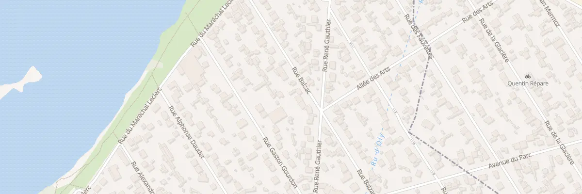Plan du 16B Rue Balzac à Vigneux-sur-Seine