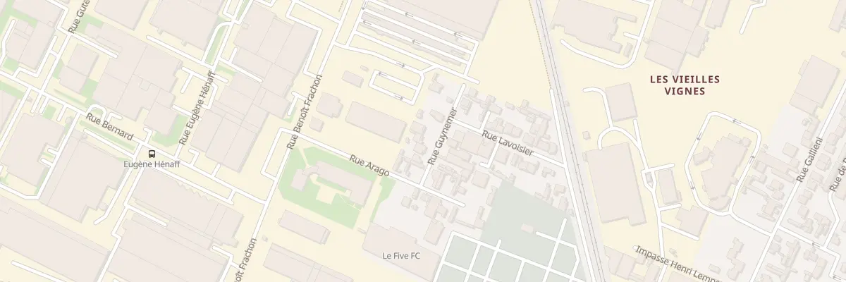 Plan du 7 Rue Guynemer à Bobigny