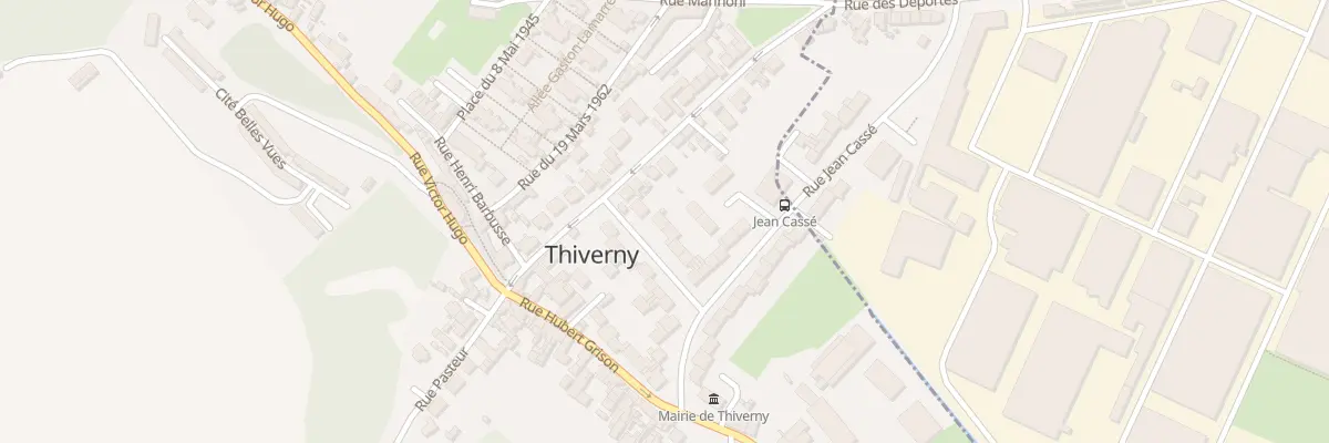 Plan du 8 Rue des Mesanges à Thiverny