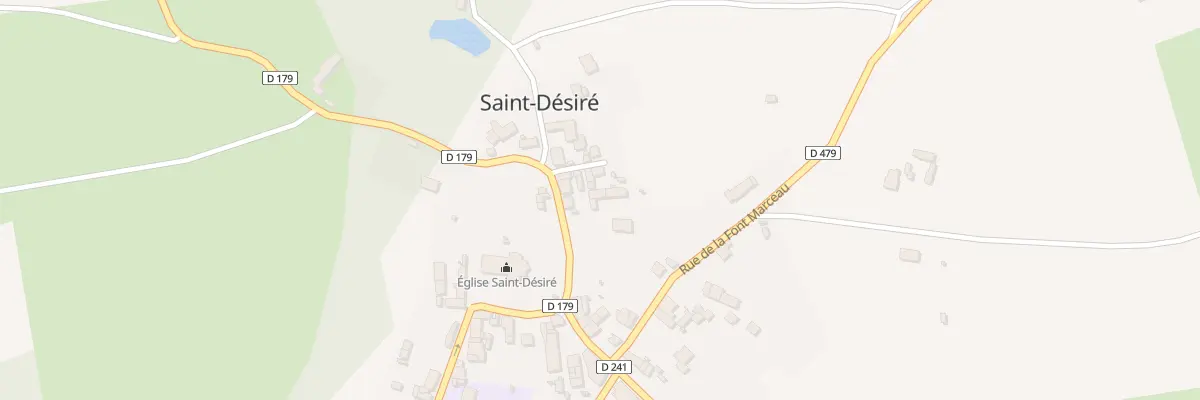 Plan du 4 Rue du Vieux Château à Saint-Désiré
