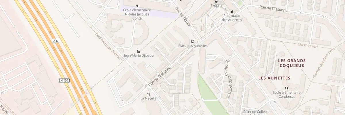 Plan du 59 Rue de l’Essonne à Évry-Courcouronnes