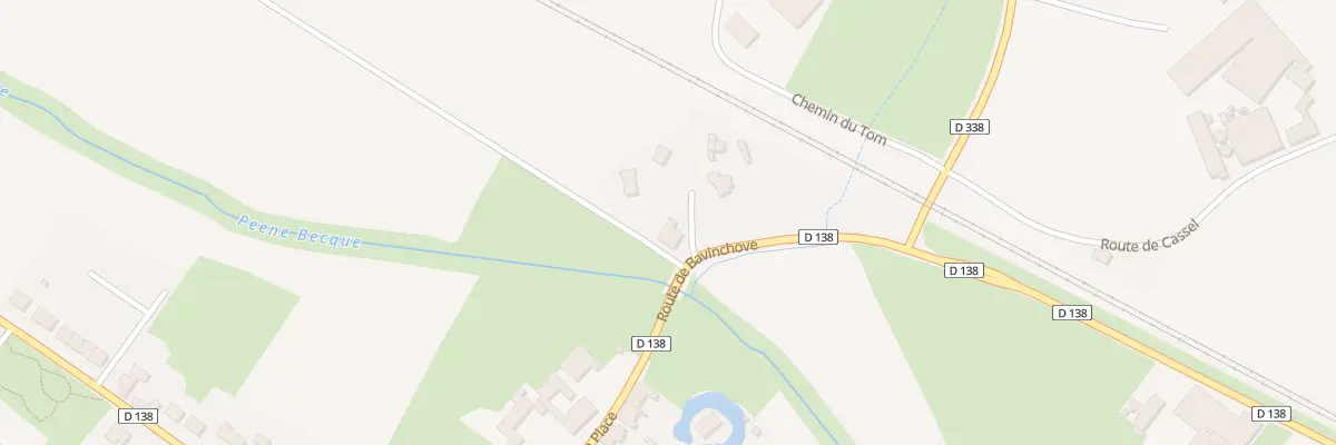 Plan du 11 Rte de Bavinchove à Zuytpeene
