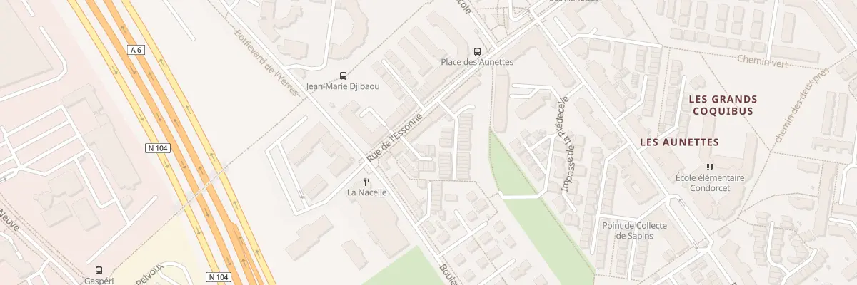 Plan du 112E Rue de l’Essonne à Évry-Courcouronnes