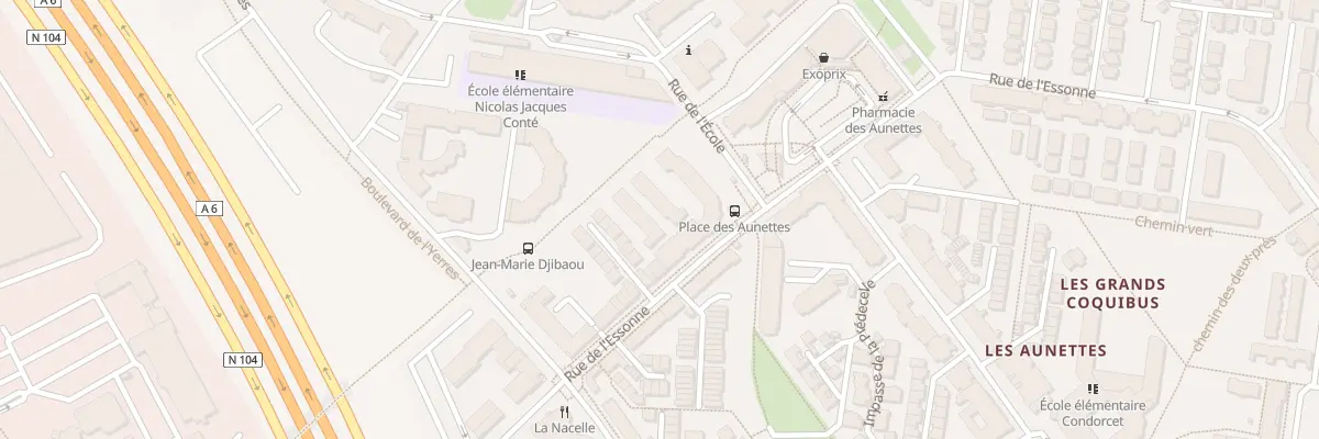 Plan du 53D Rue de l’Essonne à Évry-Courcouronnes