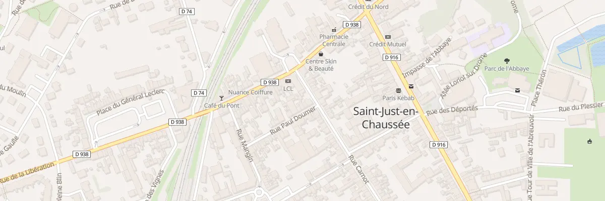 Plan du 4 Rue Paul Doumer à Saint-Just-en-Chaussée