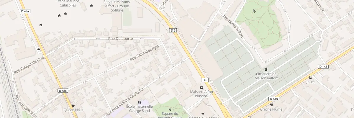 Plan du 57 Rue Delaporte à Maisons-Alfort