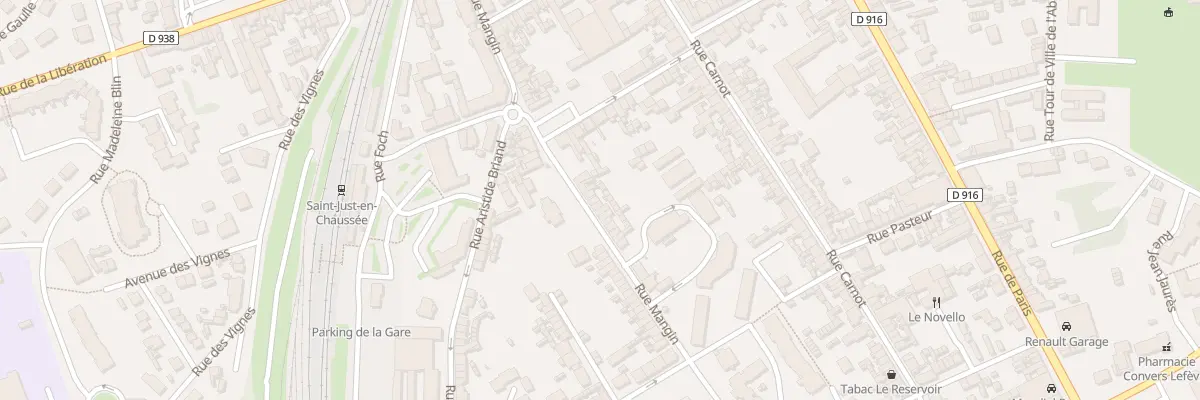 Plan du 45 Rue Mangin à Saint-Just-en-Chaussée