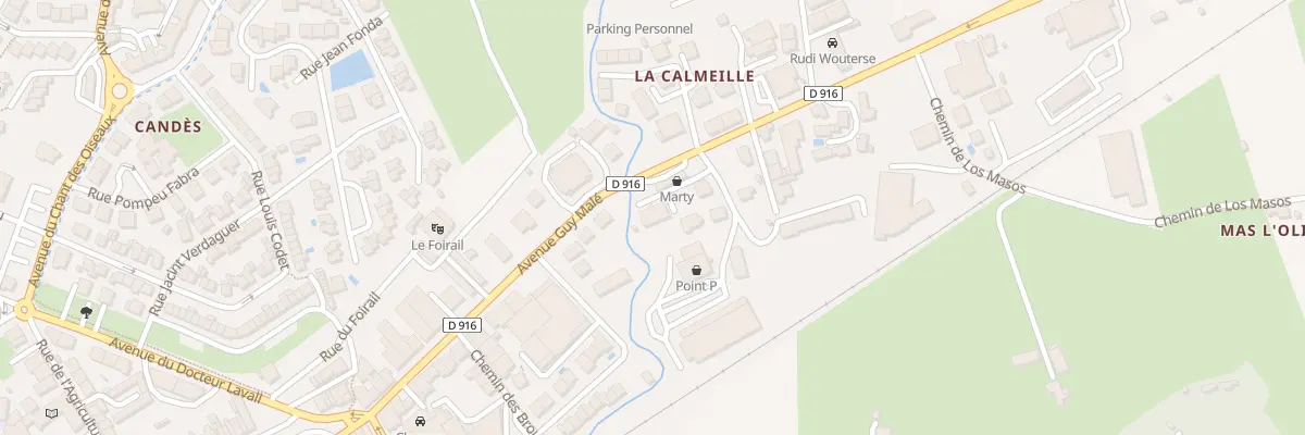 Plan du 1B Rue de la Calmeille à Prades
