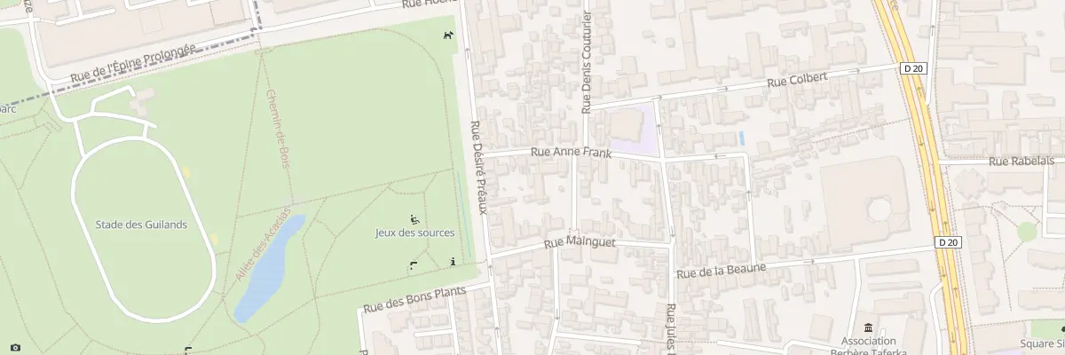 Plan du 39 Rue Anne Frank à Montreuil
