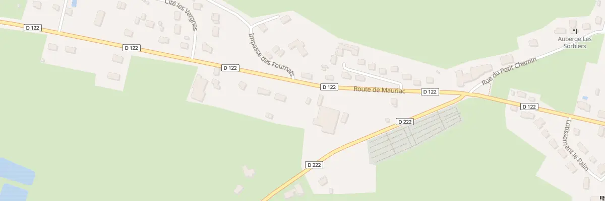 Plan du 6096 Le Bourg à Anglards-de-Salers
