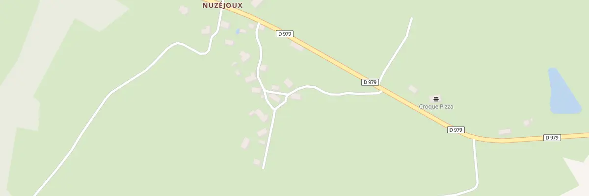 Plan du 1 Nuzéjoux à Sarroux - Saint Julien