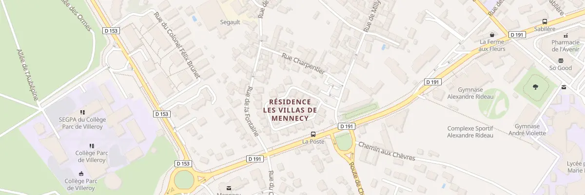 Plan du 41 Rue de Milly à Mennecy