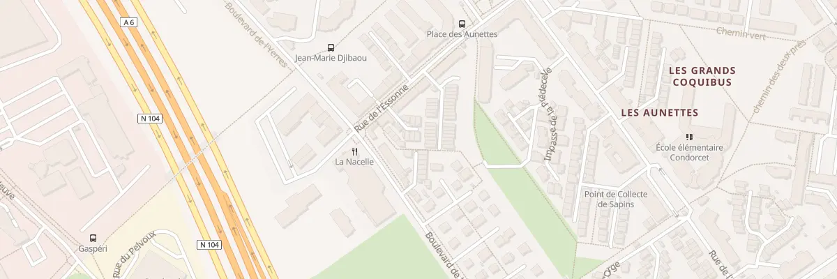 Plan du 112C Rue de l’Essonne à Évry-Courcouronnes