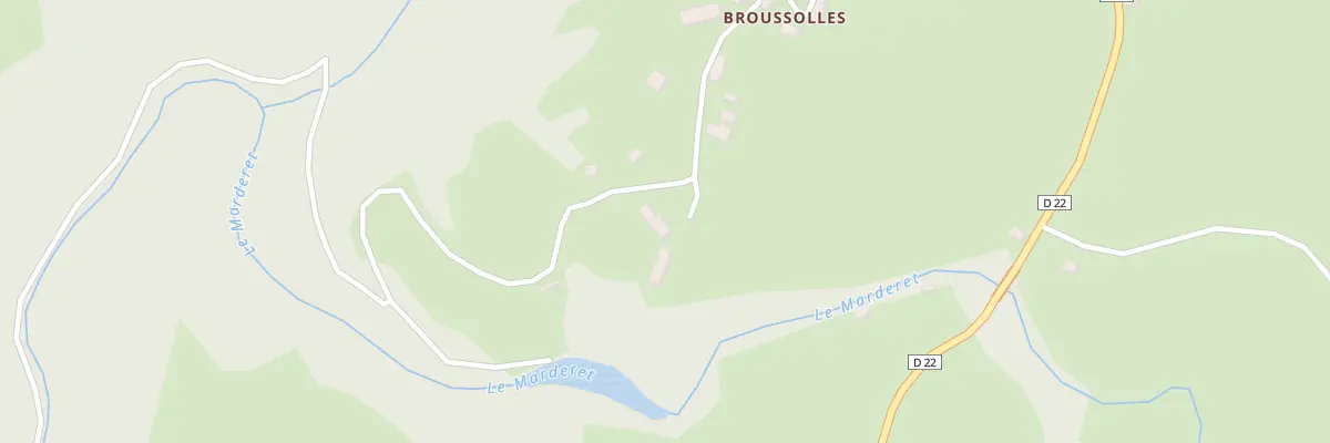 Plan du 16 Rue du Mardaret à Sauvat