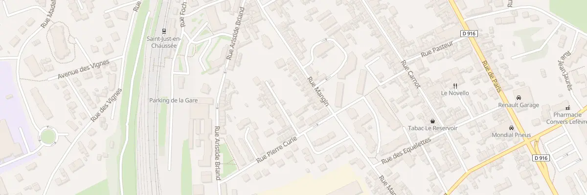 Plan du 38 Rue Mangin à Saint-Just-en-Chaussée