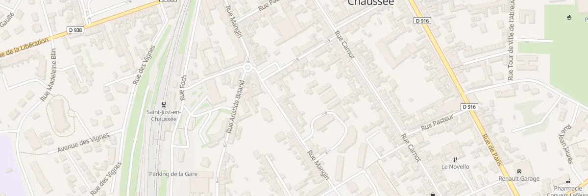 Plan du 43 Rue Mangin à Saint-Just-en-Chaussée