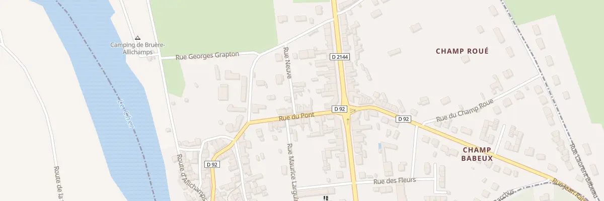 Plan du 4 Rue du Pont à Bruère-Allichamps
