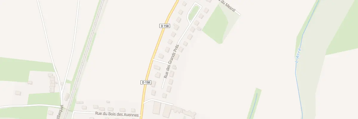 Plan du 12 Rue des Grands Prés à Saint-Remy-en-l’Eau