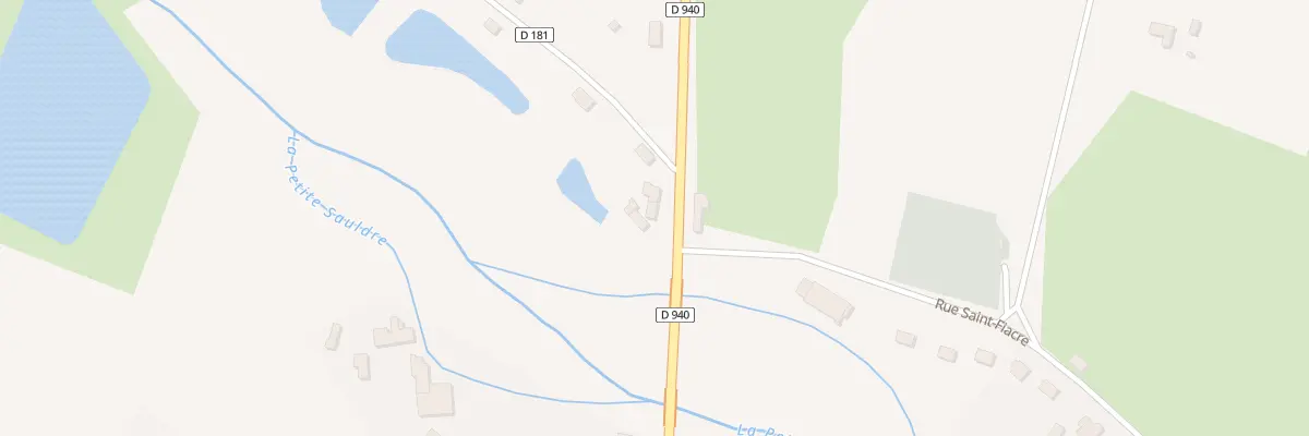 Plan du 244 Les Sablonnieres à La Chapelle-d’Angillon