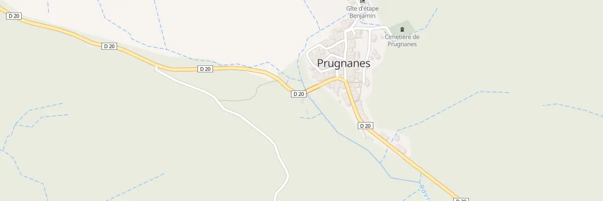 Plan du 42 Le Village à Prugnanes