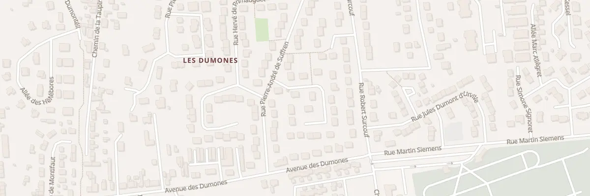 Plan du 4 Imp Pierre André de Suffren à Bourges