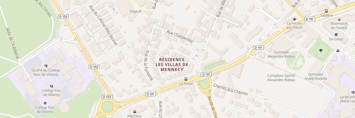 Plan du 39 Rue de Milly à Mennecy