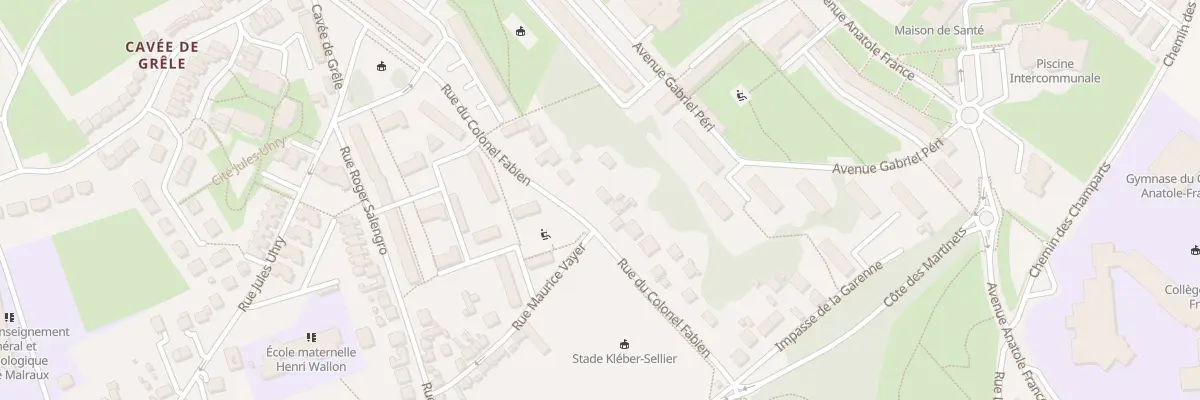 Plan du 18 Rue du Colonel Fabien à Montataire