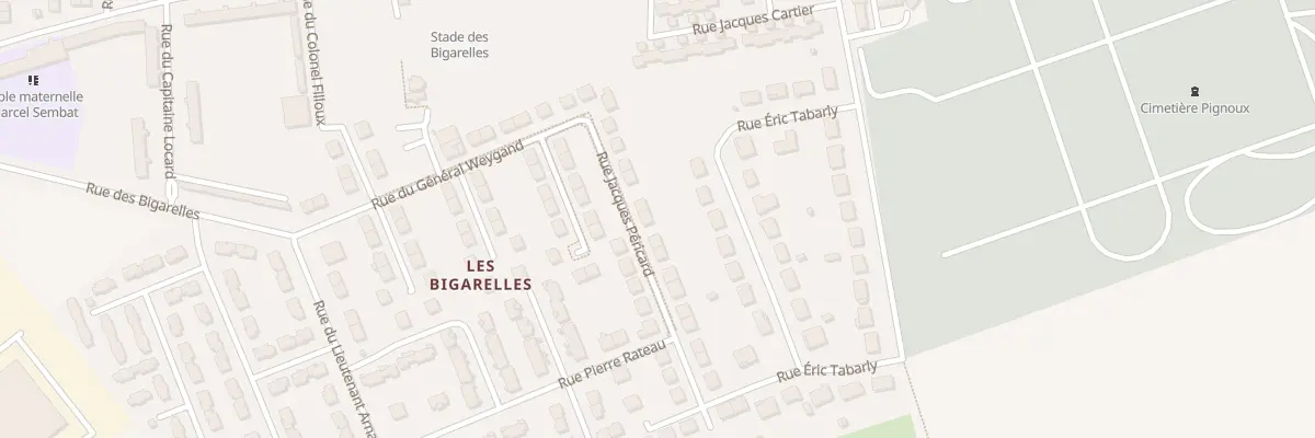 Plan du 11 Rue Jacques Péricard à Bourges