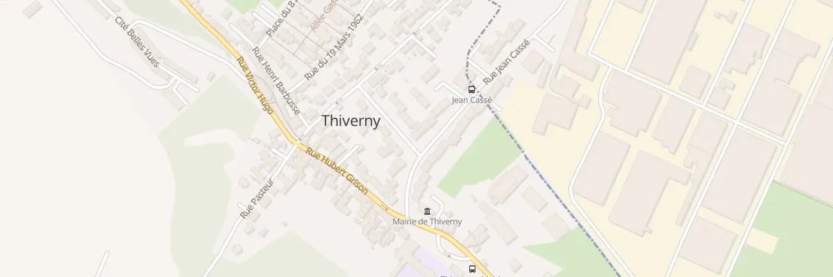 Plan du 7 Rue Jean Casse à Thiverny