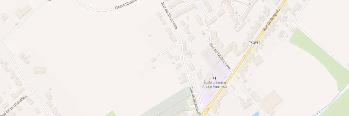 Plan du 7 Rue de Bissezeele à Esquelbecq