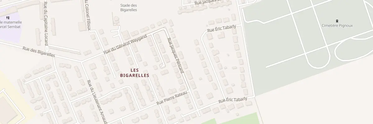 Plan du 13 Rue Jacques Péricard à Bourges