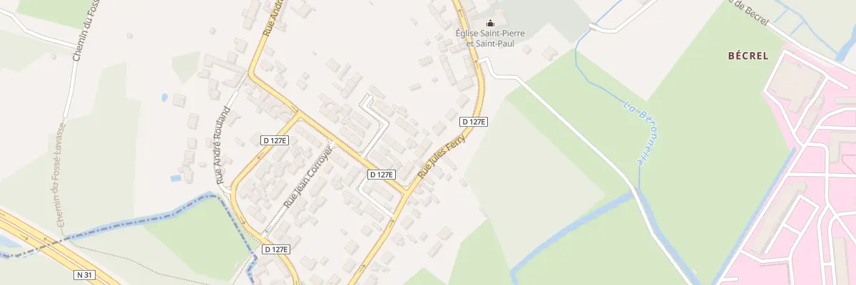 Plan du 40 Rue Jules Ferry à Fitz-James