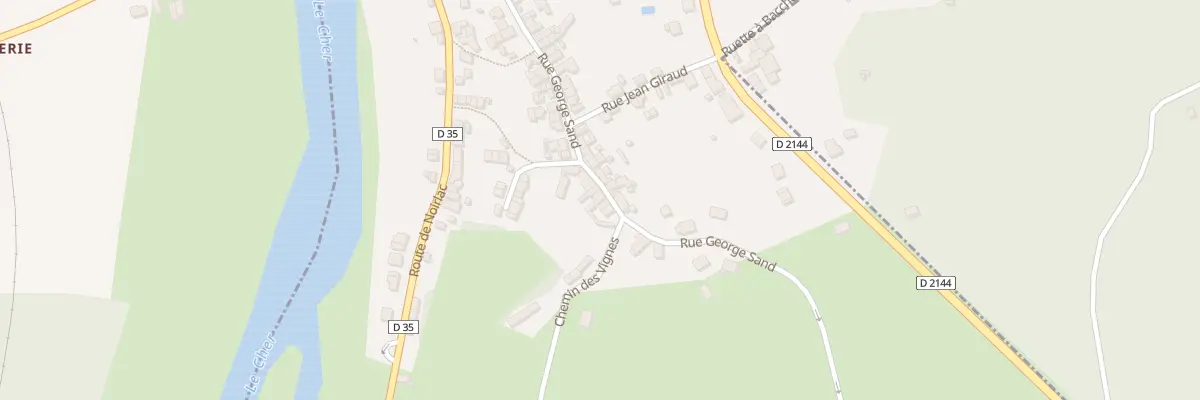 Plan du 66 Rue George Sand à Bruère-Allichamps