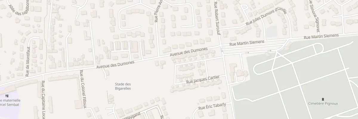 Plan du 28 Rue Jacques Cartier à Bourges