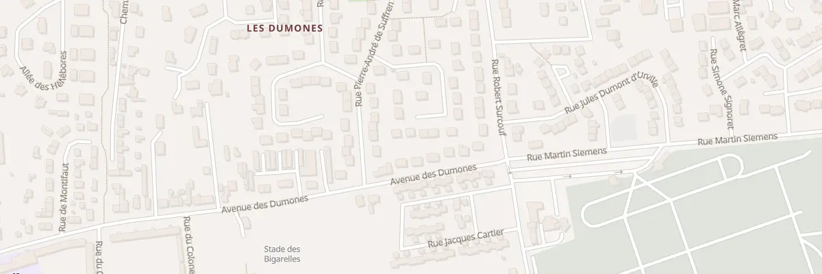 Plan du 23 Imp Pierre André de Suffren à Bourges