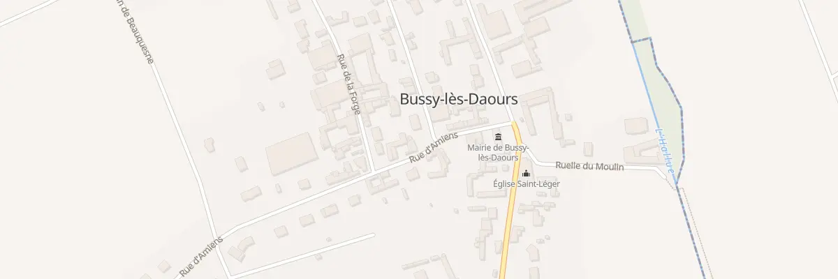 Plan du 1 Rue du Grand Puits à Bussy-lès-Daours