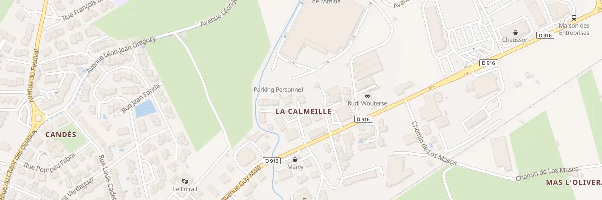 Plan du 11 Rue de la Calmeille à Prades