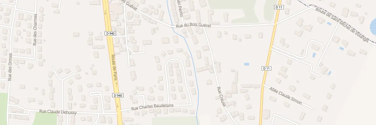 Plan du 19 Rue Paul Verlaine à Fussy