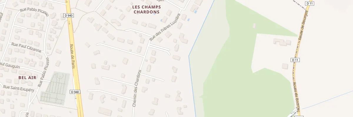 Plan du 3 Rue des Frères Lumière à Fussy