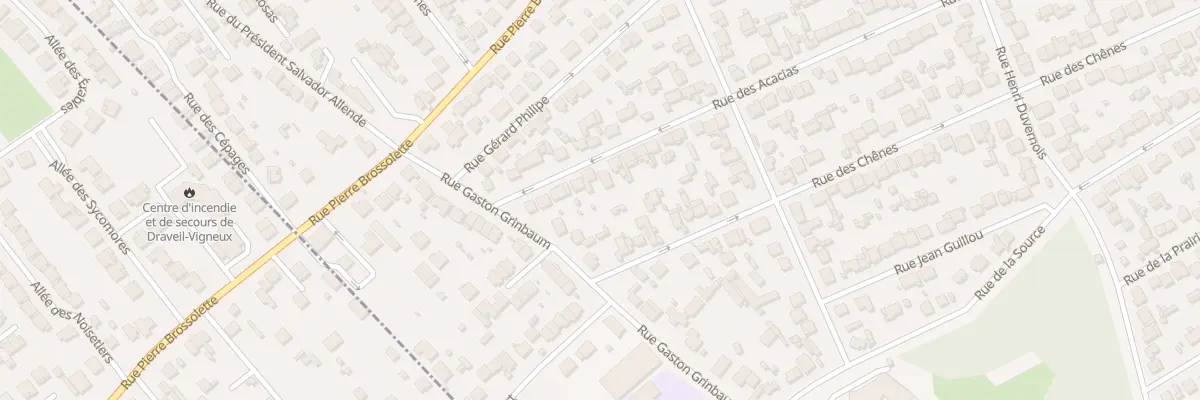 Plan du 8 Rue des Acacias à Vigneux-sur-Seine
