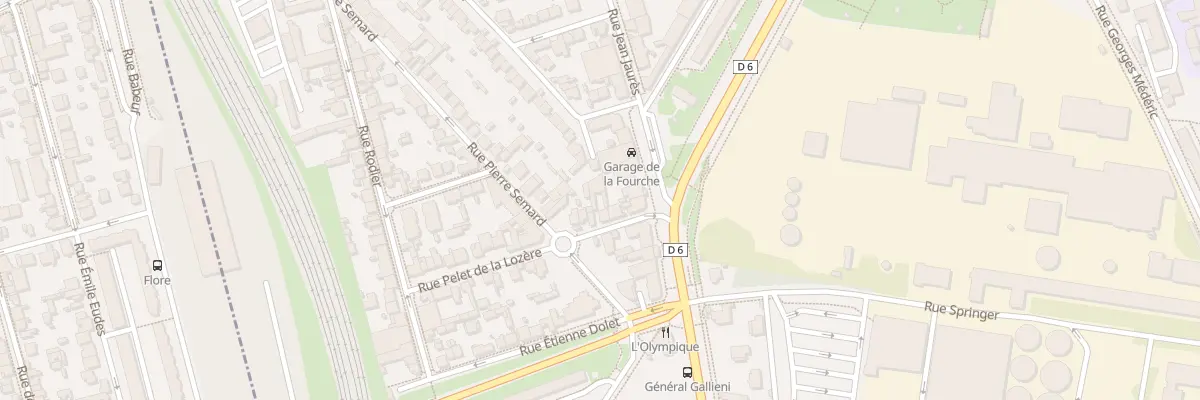 Plan du 4 Rue Pelet de la Lozere à Maisons-Alfort