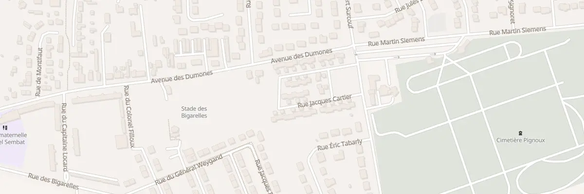 Plan du 19 Rue Jacques Cartier à Bourges