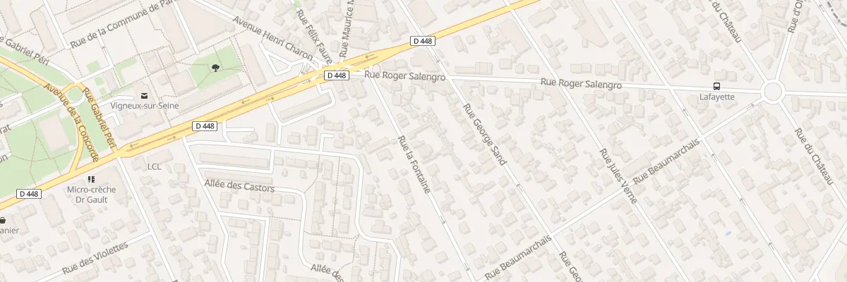 Plan du 7B Rue la Fontaine à Vigneux-sur-Seine