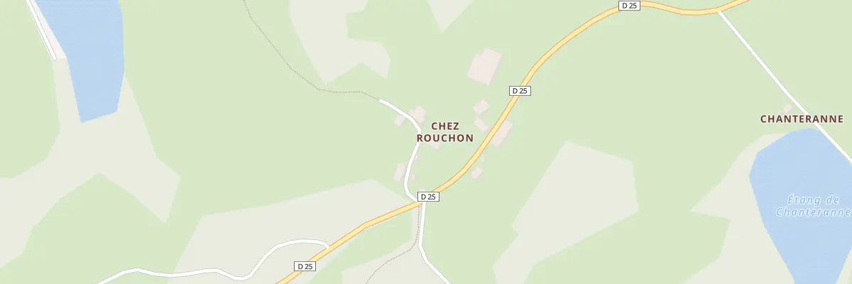 Plan du 2 Chez Rouchon à Sermur