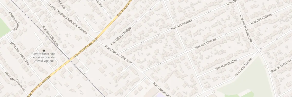 Plan du 10 Rue des Acacias à Vigneux-sur-Seine