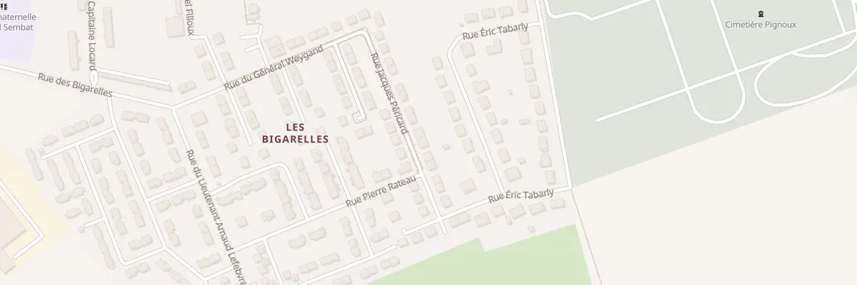 Plan du 19 Rue Jacques Péricard à Bourges