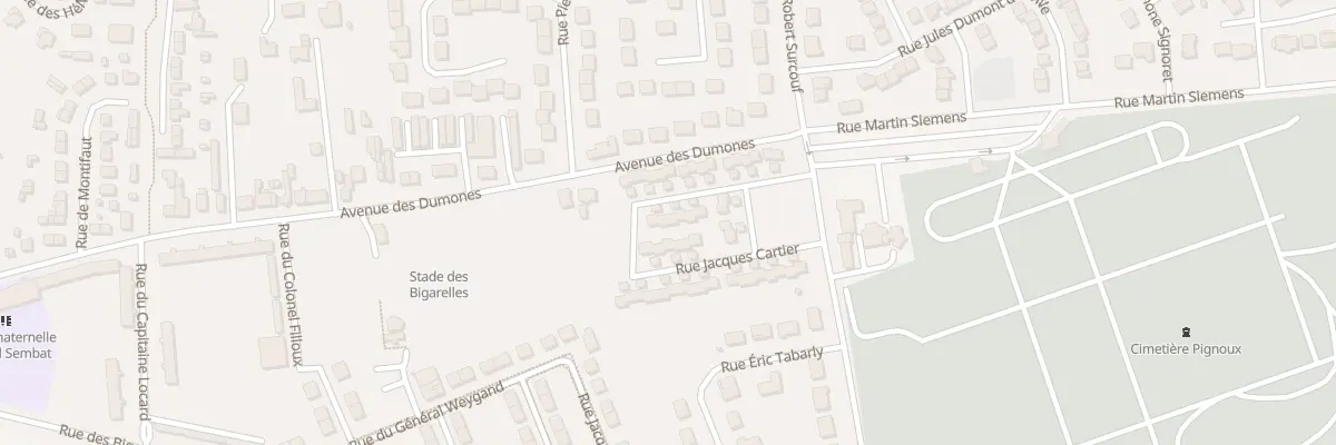 Plan du 13 Rue Jacques Cartier à Bourges
