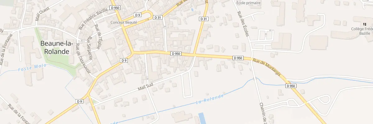 Plan du 1B Rue du 28 Novembre à Beaune-la-Rolande