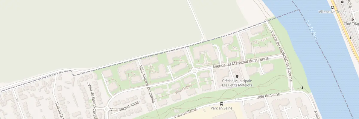 Plan du 18 Av du Maréchal de Turenne à Villeneuve-le-Roi